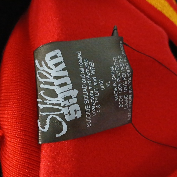 Harley Quinn Joker Jacket - Red and Blue, suicide squad, sz XL, new with tags - Picture 4 of 9